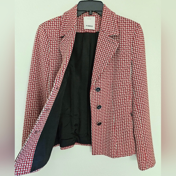 Pinko Jackets & Blazers - Pinko Tweed Fitted Blazer